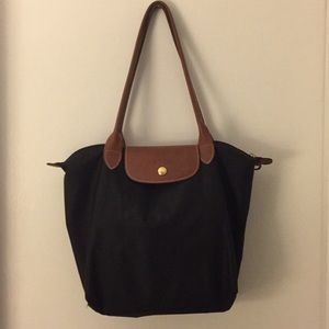 Black Longchamp Tote